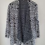 American Eagle Women's sz XS Tribal print Sweater Open Front Waterfall Cardigan Photo 0