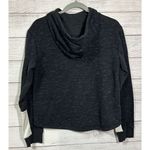 Adidas  Black Pullover Hoodie Sweatshirt Spell Out Women's‎ Medium Long Sleeve Photo 3