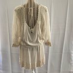 Free People  short dress lace shoulder detail sz SM Photo 1