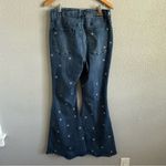 Judy Blue ‎ Flare jeans Size 14W Embroidered Stars Photo 2