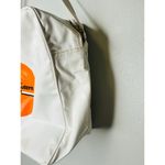Vintage Fly Modern Air White Orange Circle Vinly Strap Adjustable Tote Bag Photo 11