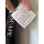 XScape  Dress Gown Womens Size 14 Black One Shoulder Stretch NWT $249 Photo 7