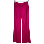 Veronica Beard  Robinne Wide Leg Linen Blend Pants Fuchsia Pink Size 8 Photo 9