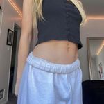 Brandy Melville black button up cami tank Photo 3