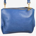 DKNY  Blue Genuine Leather Adjustable Crossbody Classic Designer Crossbody Bag Photo 4