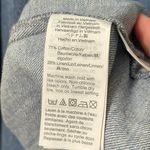 Madewell Popover Swing Dress in Newsom Wash Size XL Cotton Linen Blue Denim Photo 8