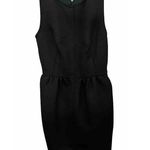 Maeve Rokin Crossback Jacquard Dress Black Size 6 Anthropologie Photo 0