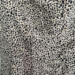 Lulu's Sweet Spot Taupe Cheetah Print Long Sleeve Black and Cream Blouse Size S Photo 4