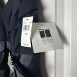 Tadashi  silk dress black ruffled Photo 2