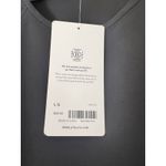 Athleta Zephyr Refined Tank top Large Black NWT New Active Wicking Shell Photo 3