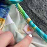 Venus Vintage 90s floral tropical blue tankini tank top size small Photo 1