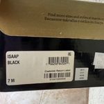 Thalia Sodi  Black & Metallic Shimmer Thong Style Embellished Sandal Photo 6