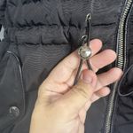 ZARA  Woman Black Down Puffer Jacket  Polyester Womans LARGE Fleece Lining Photo 5