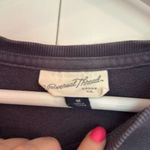 Universal Threads Universal Threadâpurple grey ruffle shoulder crewneck sweater M Photo 4