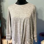 Market & Spruce Gray Long Sleeve top Photo 0