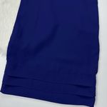 Banana Republic Women's Wide Straps Mini Shift Dress Royal Blue Size 0 Photo 4
