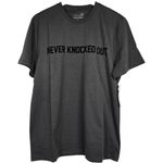Spiritual Gangster Spiritual Gangster x Kendall Toole "Never Knocked Out" T-Shirt Vtg Black L NWT Photo 0