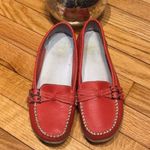 Kunsto Moccasins Slip on Flats Loafers Leather Square toe Vintage Y2k Bright Neon Imported European Photo 1