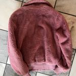 Miss Selfie Faux Fur Jacket Pink Photo 3