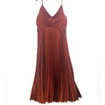 Petal and Pup  NWT $129 Sunset Orange Naira Pleated Maxi Dress US 16 XL Photo 2