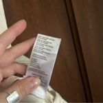 Urban Outfitters Sari Seamed Vest Halter Tank Top Linen Y2K Cream White NWT Sz L Photo 6