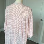 Chris & Carol  Pink Stripe Cardigan Photo 5