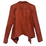 BB Dakota  Suede Blazer in Warm Rust Photo 4