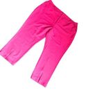 NWT Boohoo Pink Split Hem Tailored Trouser Size 24 Photo 4