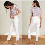 Veronica Beard  Carly Kick Flare Jeans Womens 25 White High Rise Denim Photo 1