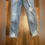 REWASH  Blue Skinny Jeans Distressed Vintage Photo 3