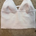 Free People Intimately  XL Teagan Swit Cami‎ Ribbed Crop Top Ivory NWOT Coquette Photo 2