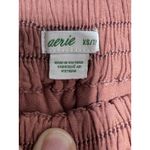 Aerie  Hoodie Mini Skirt Ruffled Rust Orange Size Extra Small 100% Cotton Photo 1