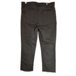 Yogipace Women Gray Cropped Straight Leg Stretch Jeans Size L Photo 10