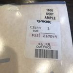 2 Pair Leg Trends Reinforced Panty Hose Size Ample Ivory 100% Nylon‎ New Photo 1