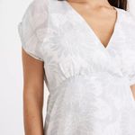 Madewell Crossover Mini Dress in Sunflower Season, Size 12 Photo 3