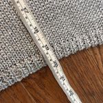 ZARA NWT silver metallic crops sweater small Photo 9