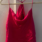 ZARA Hot Pink Spaghetti Strap Tank Razorback Photo 0