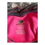 Mossy Oak Ladies Large Hoodie Pink w/ Camouflage Hood Liner & Pockets Sz Large Photo 6