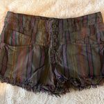 Free People Striped Shorts Photo 0