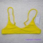 NEW Mello the Label * Free People yellow bikini top, size S Yellow Photo 1