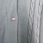 Victoria's Secret Victoria’s Secret womens gold label vintage cardigan sweater aqua small Photo 1