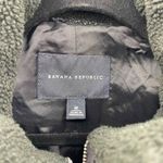 Banana Republic Puffer Vest Womens Medium Black Polyester Full zip Pockets Photo 4