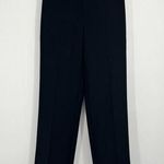 Joseph Ribkoff Womens Black Pants 2 Wide Leg Career Classic Minimalist Zip Front Photo 0