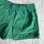 Patagonia  Women's Barely Baggies Shorts Green Size Medium Photo 1