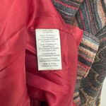 Rara Avis‎ by Iris Apfel Patchwork Coat Womens Large Boho Tapestry Vintage Brown Photo 7