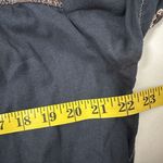 Velvet Tees Velvet Popover Womens Blue Gray Embroidered Floral Peasant Hippie Boho Western L Photo 6