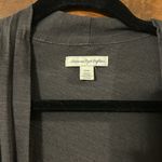 American Eagle  Gray Sleeveless Open Cardigan, Medium Photo 2