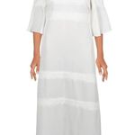 Sancia The Celena Cold Shoulder Dress Off White Size M Photo 0
