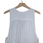 Free People  Womens M Paris Mini Dress Tunic in Ivory White Photo 4