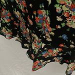 Boden: Black skirt with flowers and ruffle hem Photo 6